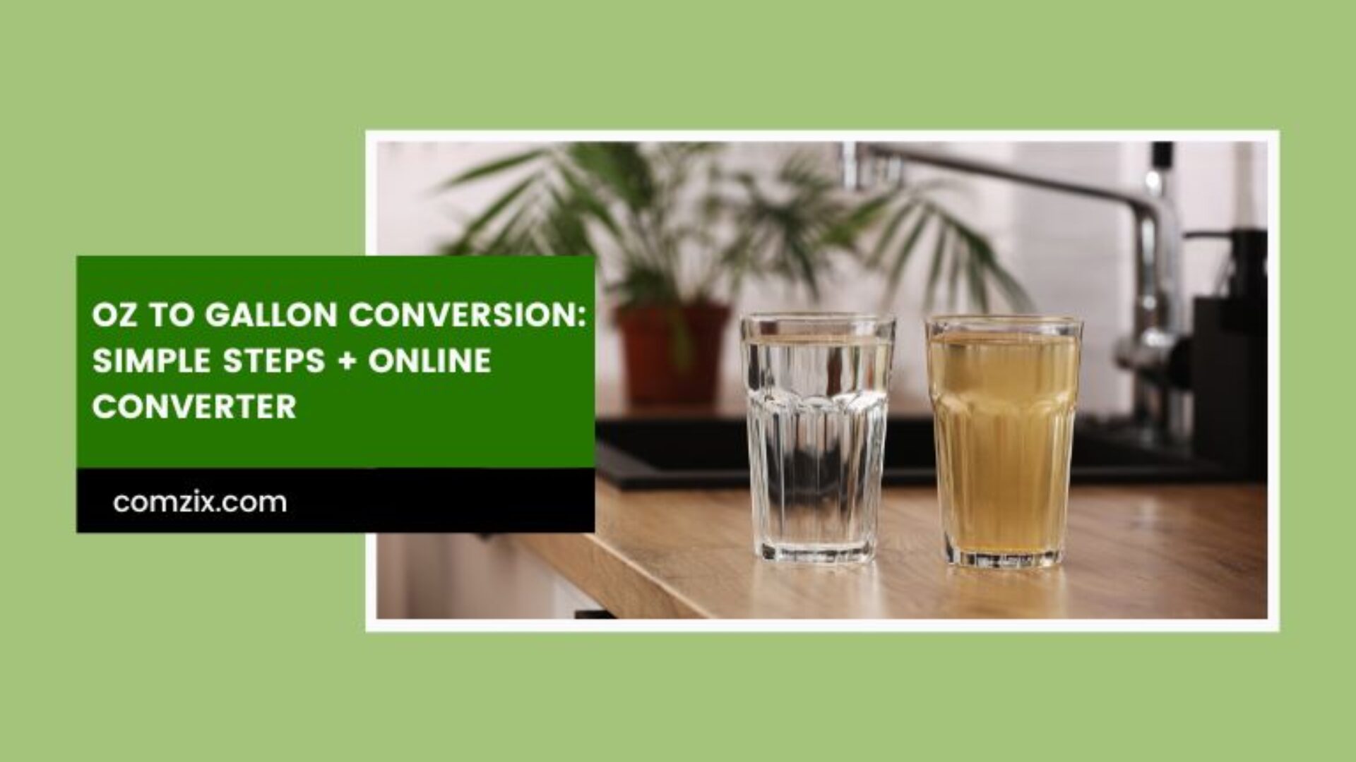 Oz to Gallon Conversion: Simple Steps + Online Converter